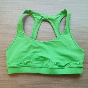 LULULEMON Green Sports Bra SZ 8